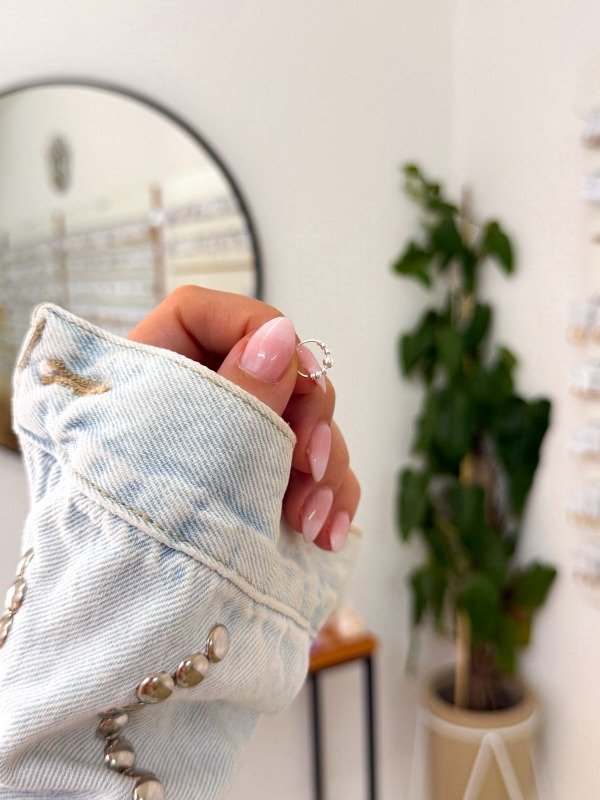 Producto - Helix plata 925 pelota mediana centro y chiquitas