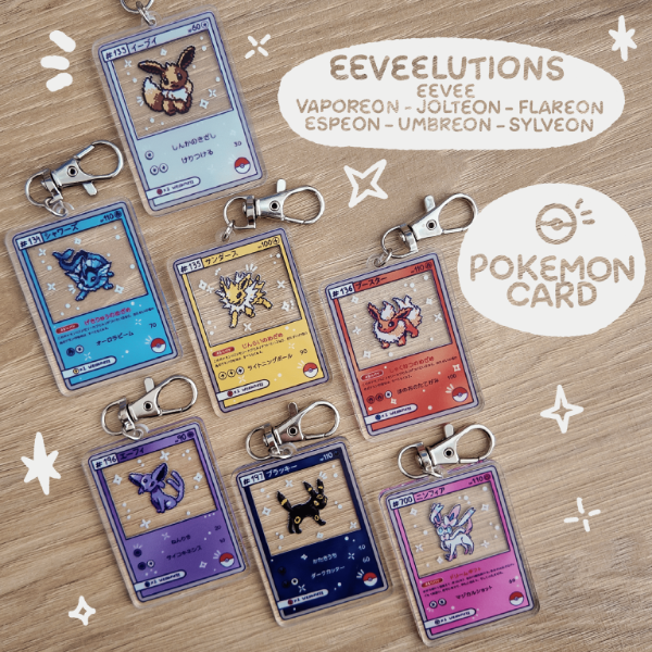 Producto - pokemon card - eeveelutions