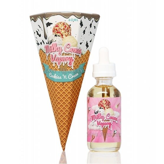Producto - Milky cones cookies and cream vapory helado chocolate vainilla galletas clon