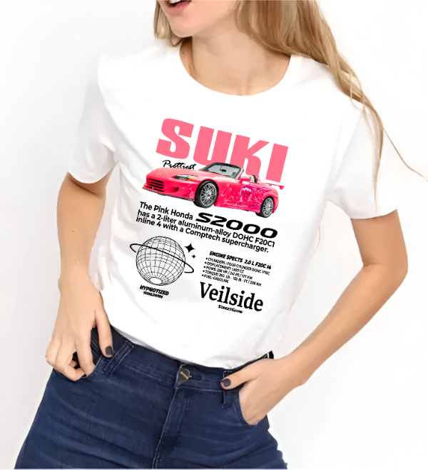 Producto - Plantillas Sublimar Remeras Suki Bullet Rápido y Furioso Sublimación DTF #R212