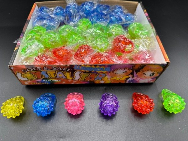 Producto - Anillo Silicona Led Frutilla x60 Unidades