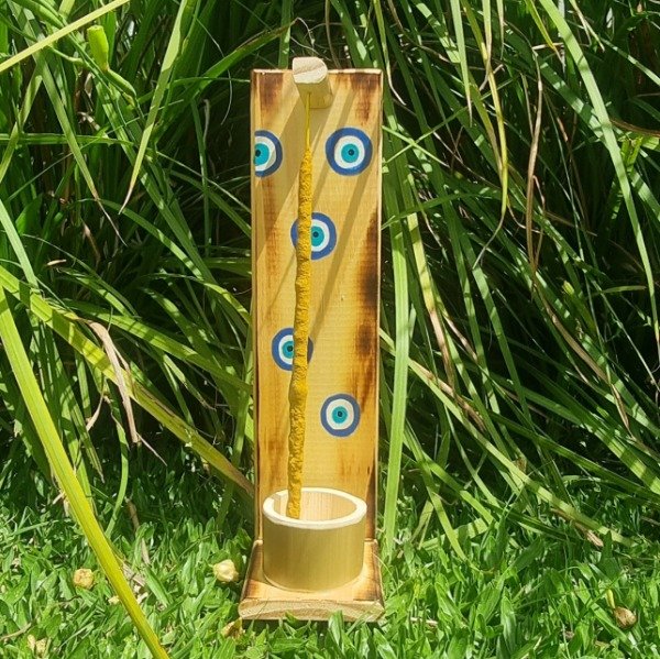 Producto - Portasahumerios bamboo ojos