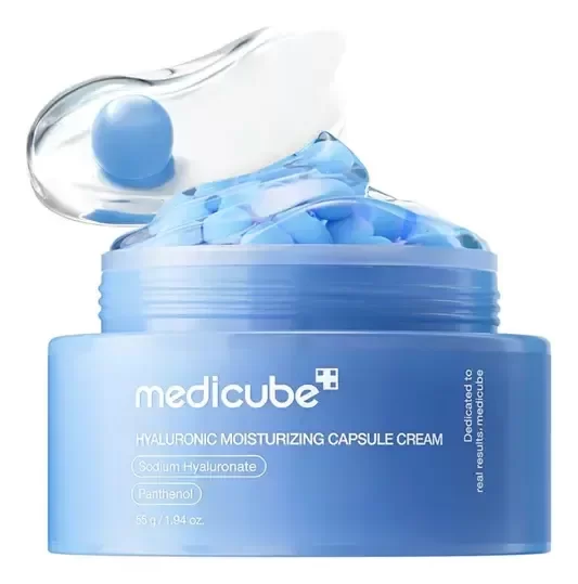 Producto - Crema Hidratación Medicube Hyaluronic Moisturizing Capsule Cream 55gr. ORIGINAL