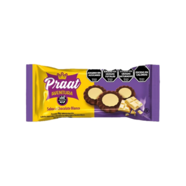 Producto - Galletas con chocolate - PRAAT - SIN TACC x85 gr