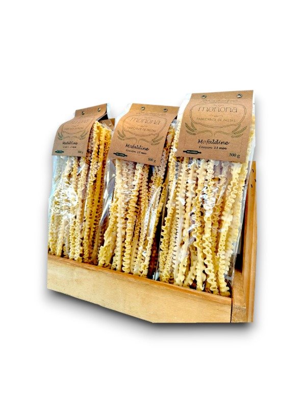 Producto - Fideos Mafaldine Trigo Candeal - Monona Pastificio