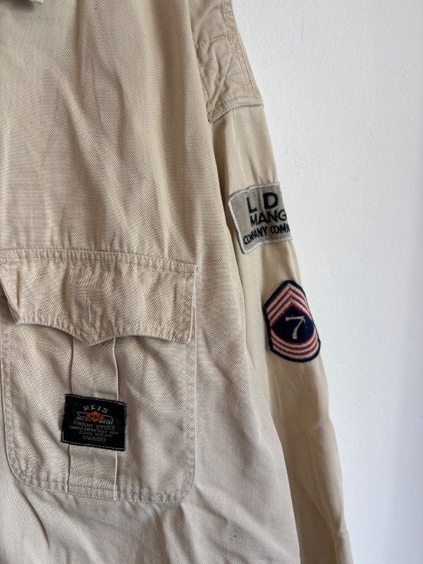 Producto - Camisa Vintage Mango Militar T.M - 2