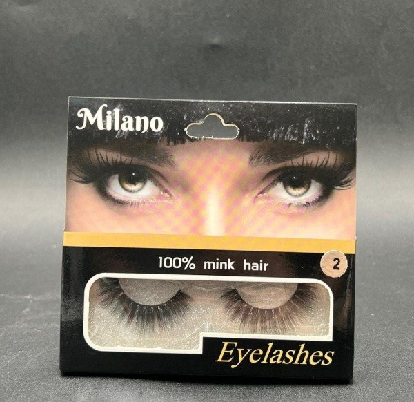 Producto - PESTAÑAS POSTIZAS MINK HAIR MILANO