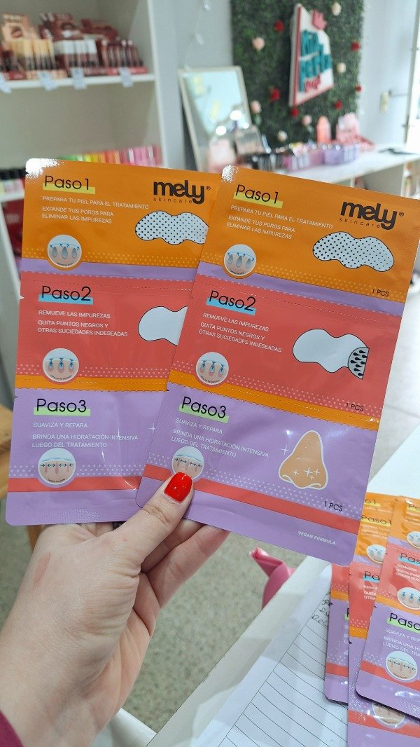 Producto - Parche para puntos negros 3 pasos