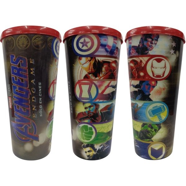 Producto - Vaso Marvel Avengers End Game Logos Cinemex Mexico