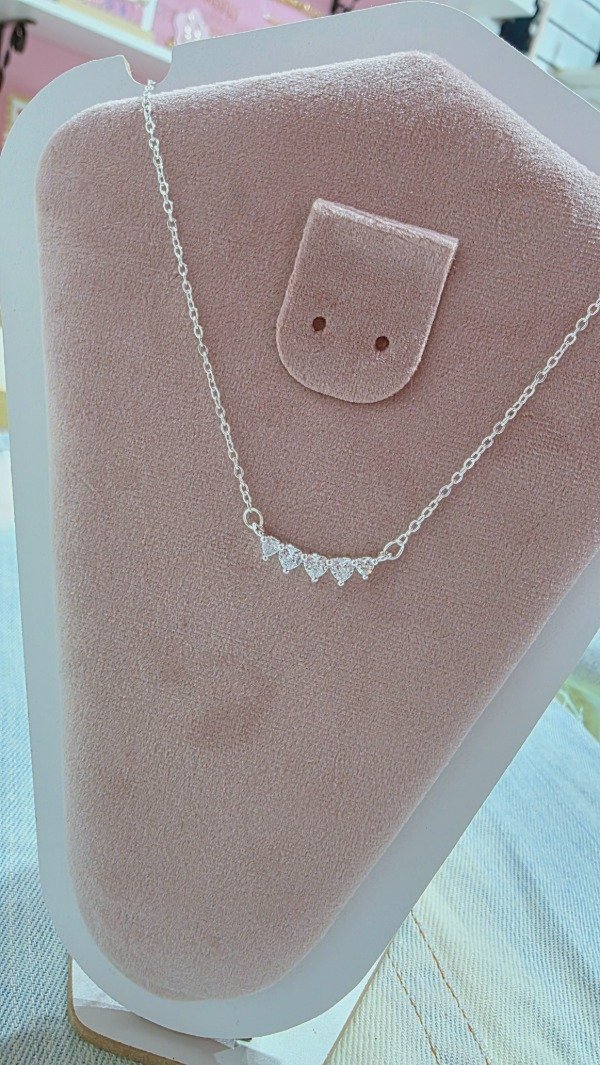 Producto - Collar 5 corazones AB
