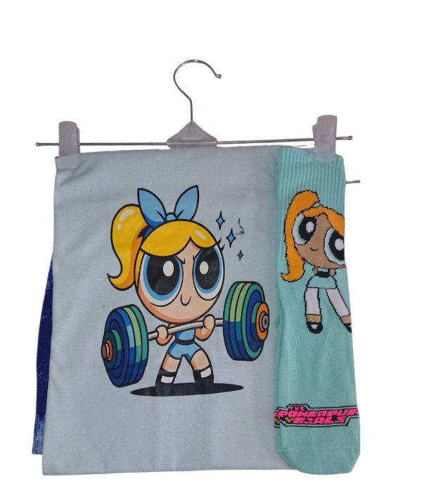 Producto - SET DEPORTIVO 3 PIEZAS BURBUJA CELESTE