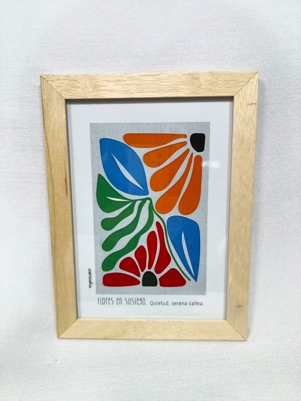 Producto - Cuadros "Gráficos" / Flores en sosiego
