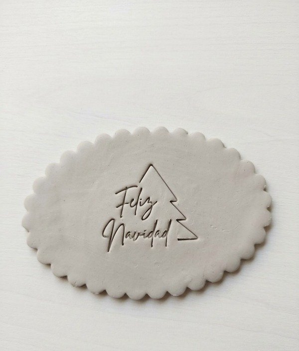 Producto - Sello ''Feliz Navidad'' Cursiva v2 - 1