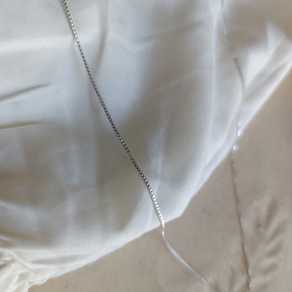 Producto - CADENA DE PLATA VENECIANA 0.8MM (40/45/50CM) - 2