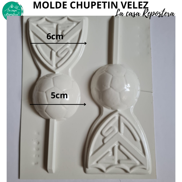 Producto - PLACA CHUPETIN VELEZ CON PELOTA
