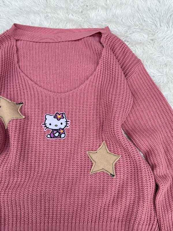 Producto - Suéter rosa Kitty talle S - 1