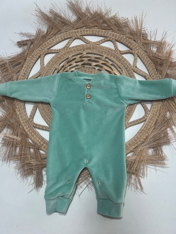 Producto - Enterito BC plush Liso verde agua