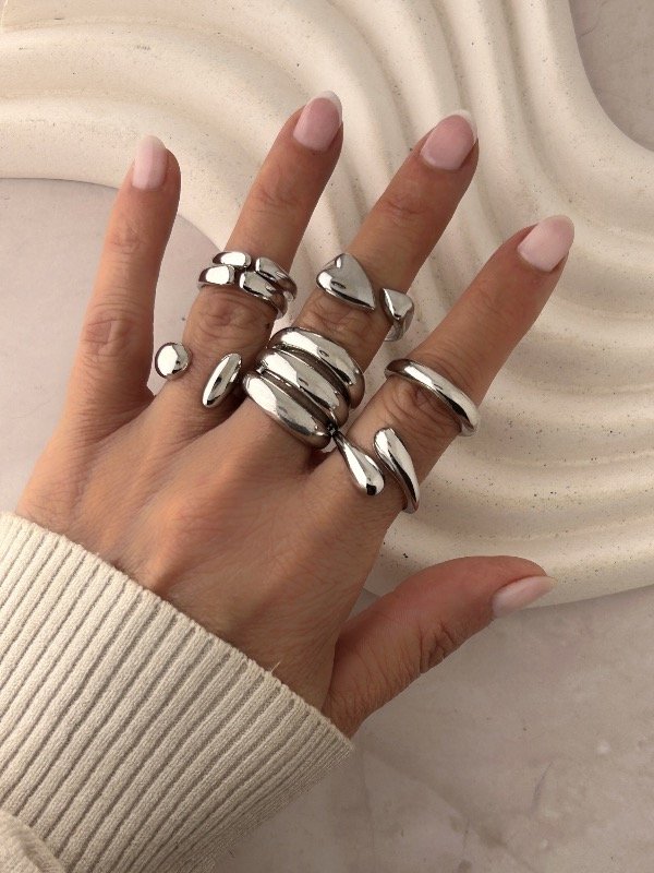 Producto - ANILLO PLATEADO REGULABLE 1090