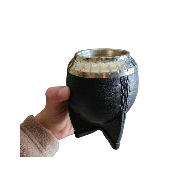 Producto - Mate Torpedo virola alpaca cincelada