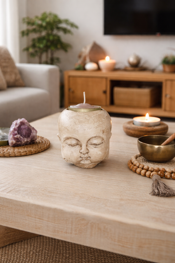 Producto - Cabeza de Buda Porta Vela