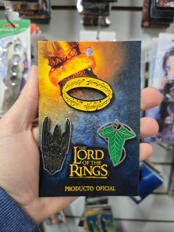 Producto - Pack Pins LOTR Oficial