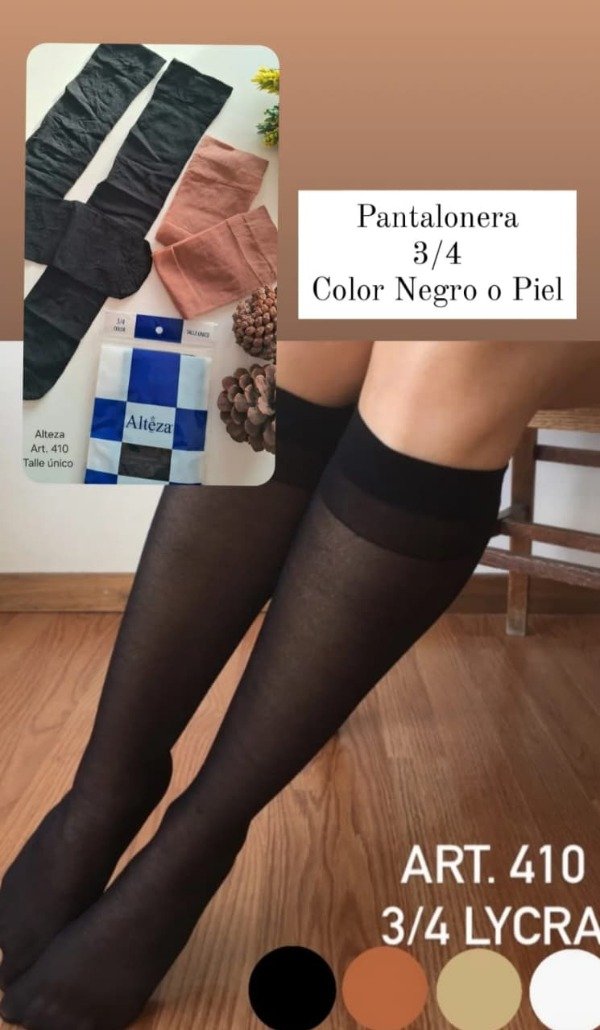 Producto - Alteza - Art 410 - T Único - Piel y Negro