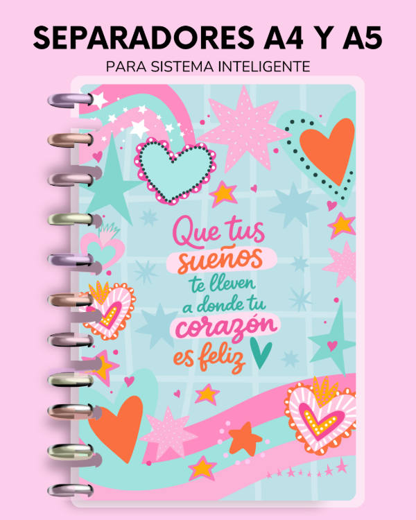 Producto - SEPARADORES PARA CUADERNOS INTELIGENTES A5 Y A4