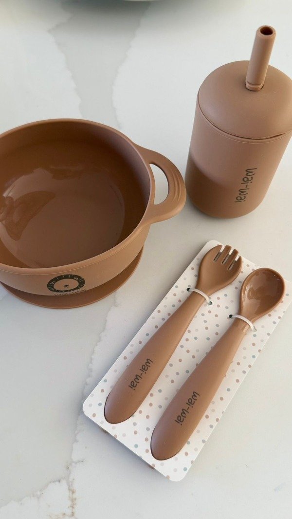 Producto - Set cubiertos de silicona Wai-Wai