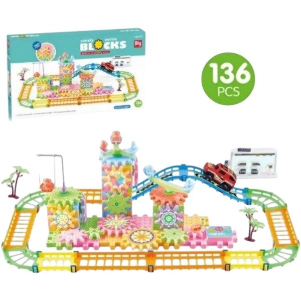 Producto - Encastrables Blocks- 136 piezas