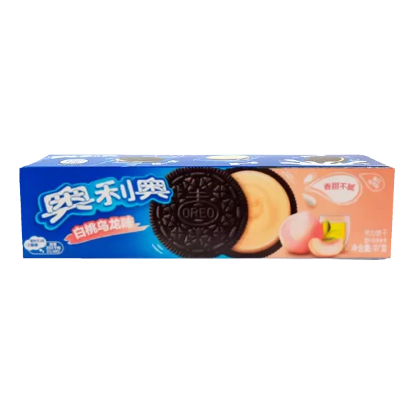 Producto - GALLETAS OREO SABOR DURAZNO Y TÉ DE JAZMÍN 75GR
