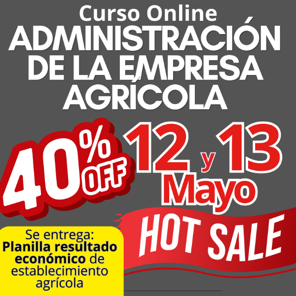 Producto - Curso Online Administración de la empresa agrícola