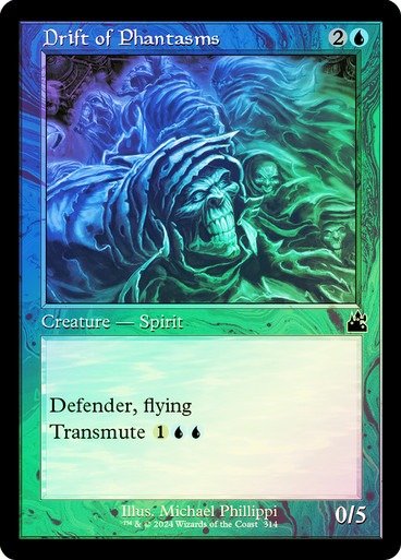Producto - Drift of Phantasms Retro Foil  Ravnica Remastered