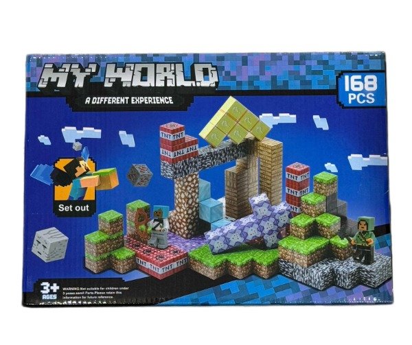Producto - SX-168 Bloques magneticos MY WORLO(168PCS)