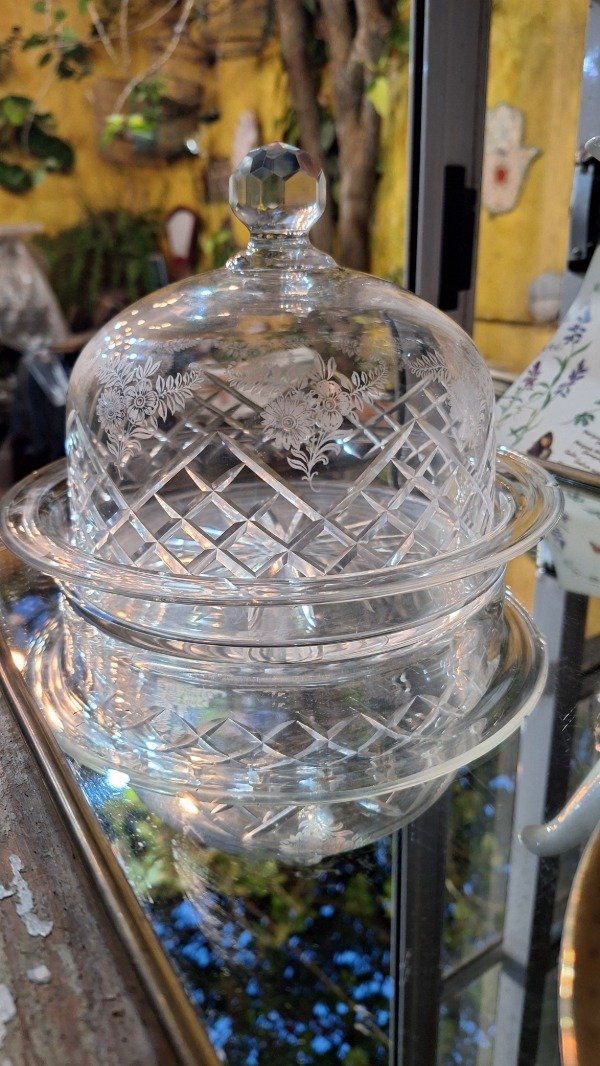 Producto - Campana de cristal tallado