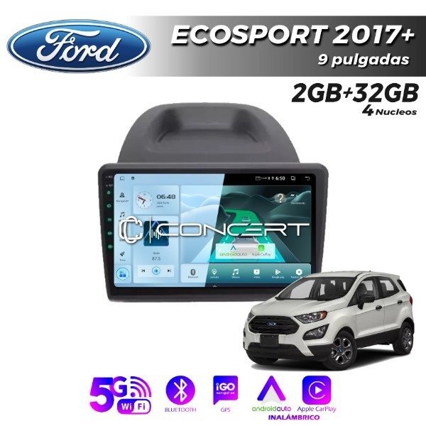 Producto - MULTIMEDIA FORD ECOSPORT 2017+ - 9 PULGADAS CARPLAY Y ANDROID AUTO