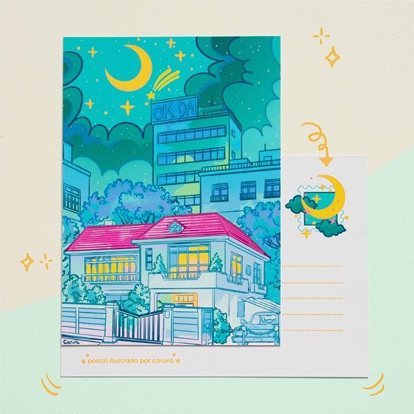 Producto - Postal Casa de Sailor Moon