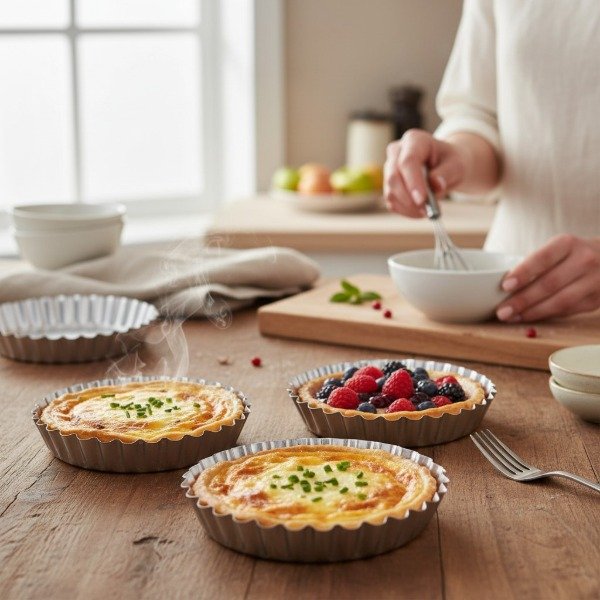 Producto - SET DE 3 TARTELETAS DE HOJALATA 12 CM JOVIFEL - 0