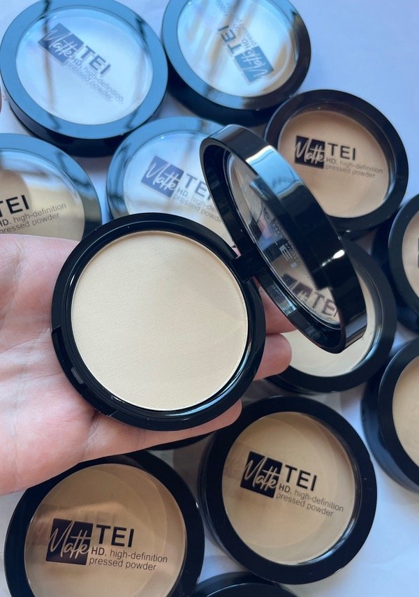 Producto - Polvo Compacto Matte Hd Tei Cosmética pack x6 unidades