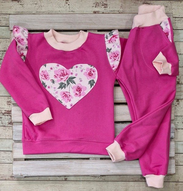 Producto - Conjunto Corazón Talles de Nena 4-6