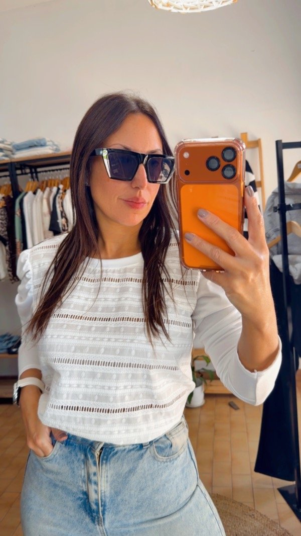 Producto - Blusa Broderie Blanca 2