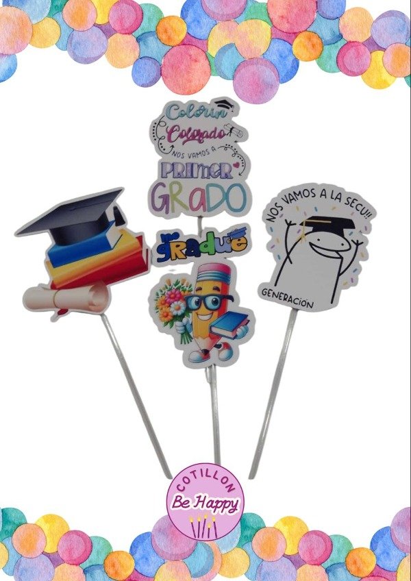 Producto - Decoración Torta - Centro de Egresadito Primaria / Jardin