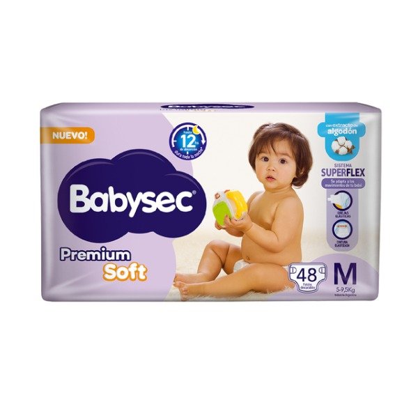 Producto - BABYSEC PREMIUM SOFT M X48