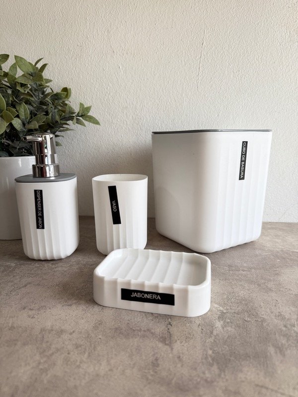 Producto - Set baño blanco - 0
