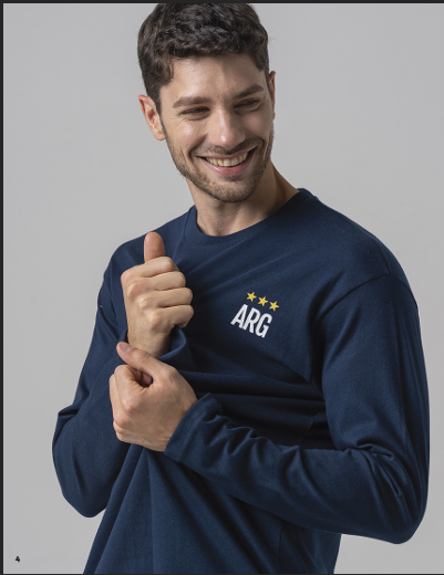 Producto - Pijama de Algodón Edición Especial Argentina - Tipico