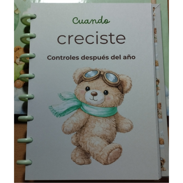 Producto - Contame Mis Primeros Pasos En El Pediatra - Verde - 3 al cubo - 5
