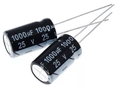 Producto - Capacitor Electrolítico de 1000uF x 25V