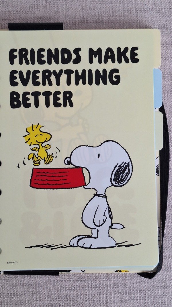 Producto - Cuaderno Snoopy con sistema discos - 6