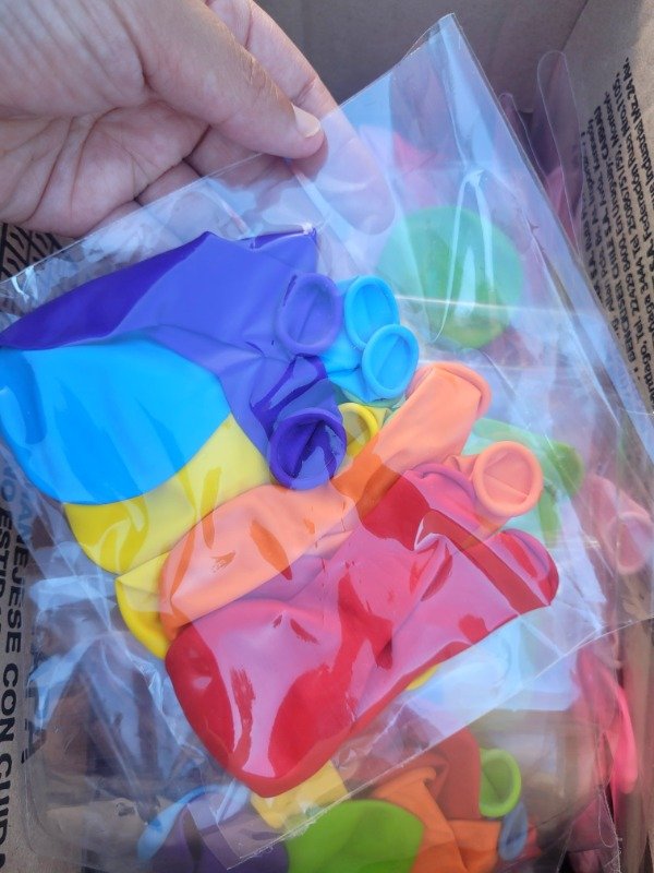 Producto - Globos Multicolor Arcoiris x 12u