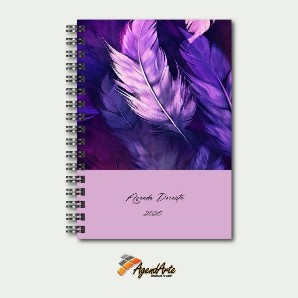 Producto - Agenda Docente 6 Cursos - Tapa dura A5 - Diseño 5