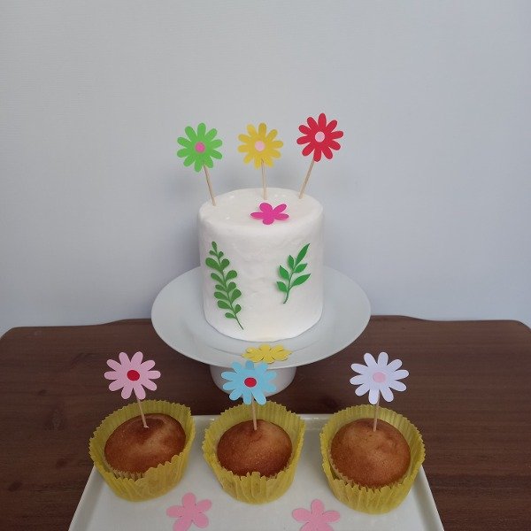 Producto - Toppers de Mini  Florcitas Peppa Pig